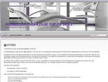Tablet Screenshot of mondzorgpraktijktmdewitt.nl